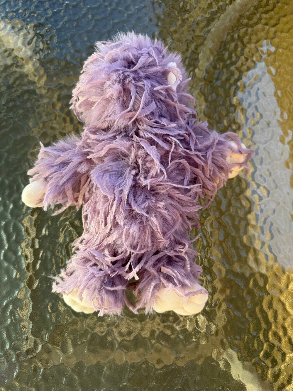 Beverly Hills Teddy Bear Feathers - Lilac Monkey 10”(Feathers Collection)